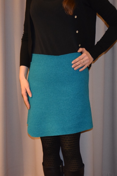 Wickelrock - türkis - vorne