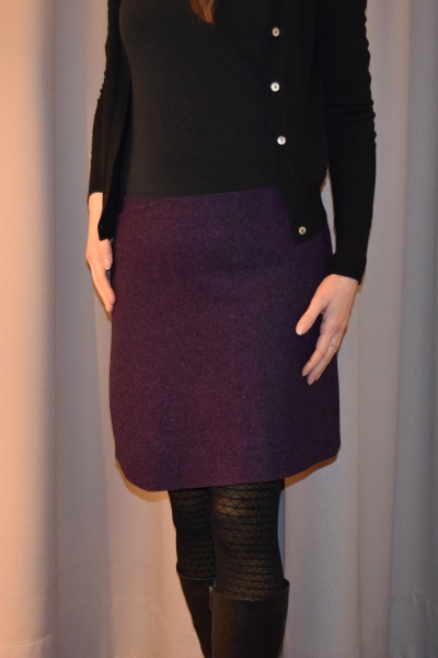 Wickelrock - purple - vorne